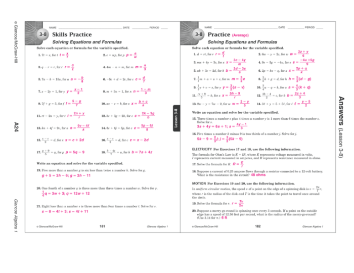 Glencoe geometry chapter 2 answer key