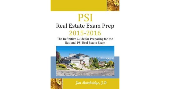 Psi tennessee real estate exam